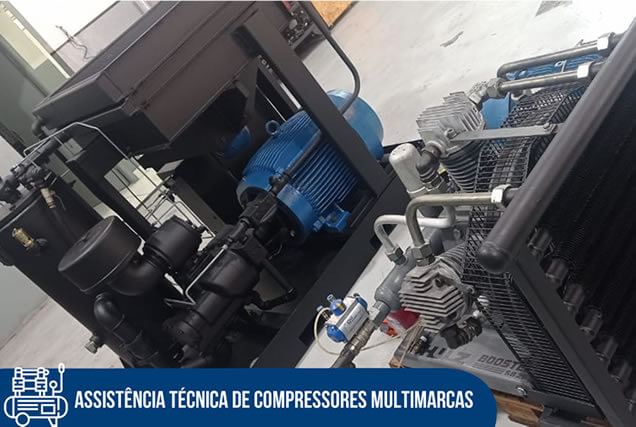 Assistência Técnica de compressores parafuso em Itu